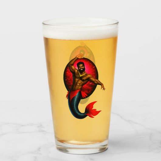 Merbear Lagune - Kwame Nsu Glas (Voorkant gevuld)