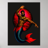 Merbear Lagune - Kwame Nsu Poster (Voorkant)