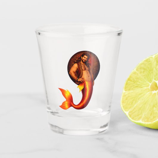 Merbear Lagune - Mateo del Mar Shot Glas (Voorkant)
