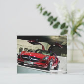 Merc SLR Briefkaart (Staand voorkant)