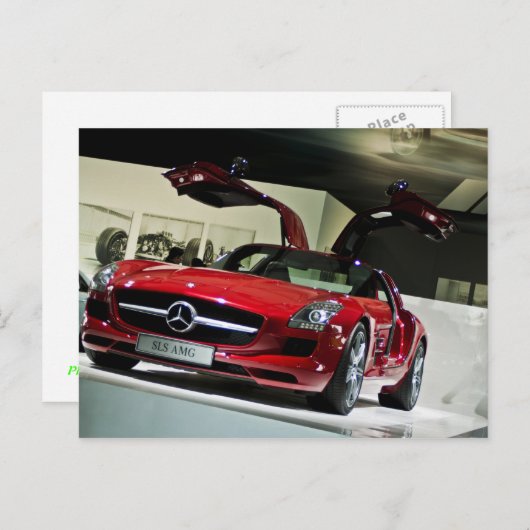 Merc SLR Briefkaart (Voorkant / Achterkant)