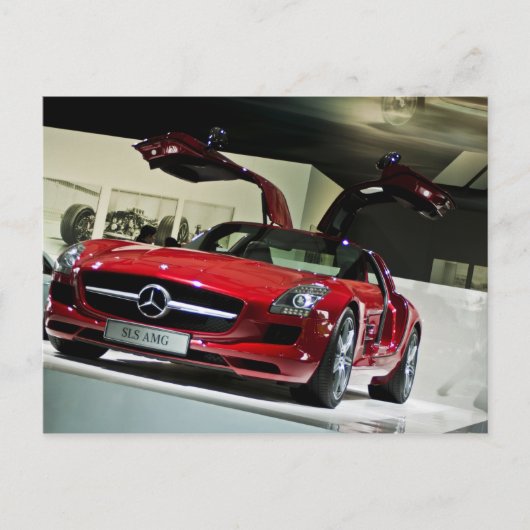 Merc SLR Briefkaart (Voorkant)