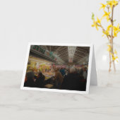 Mercado Central, Valencia, España Kaart (Gele Bloem)