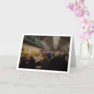 Mercado Central, Valencia, España Kaart