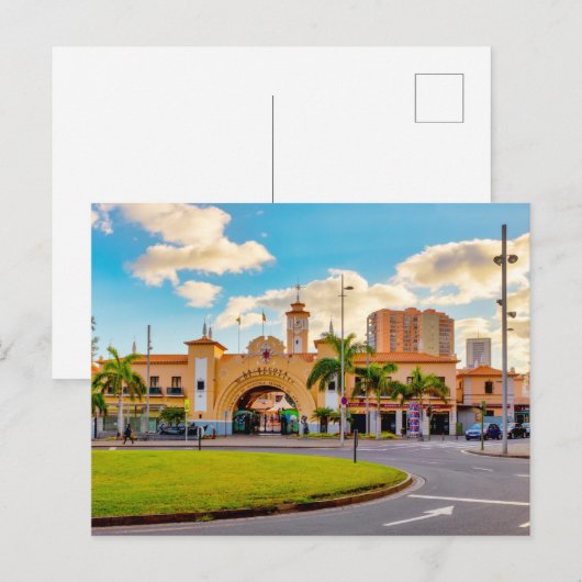 Mercado de Nuestra Señora de Africa Briefkaart (Voorkant / Achterkant)