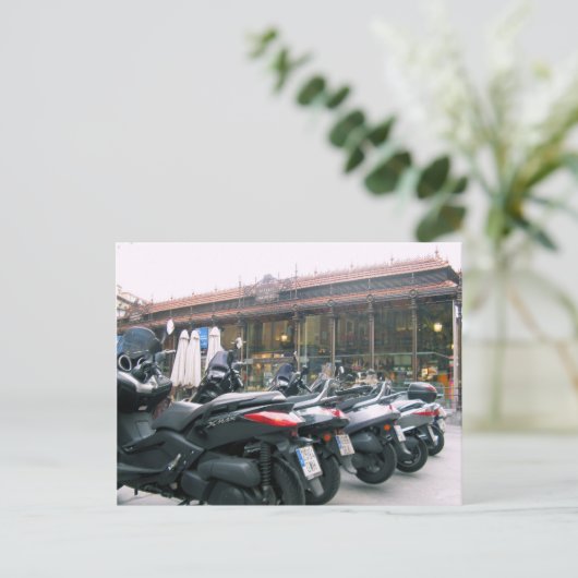 Mercado de San Miguel - Madrid, Spanje Briefkaart (Staand voorkant)