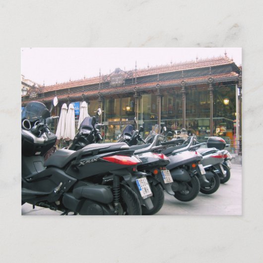 Mercado de San Miguel - Madrid, Spanje Briefkaart (Voorkant)