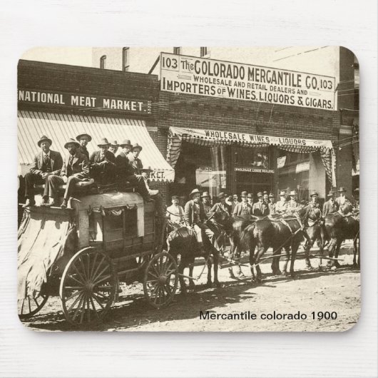 Mercantile colorado Mousepad Muismat (Voorkant)