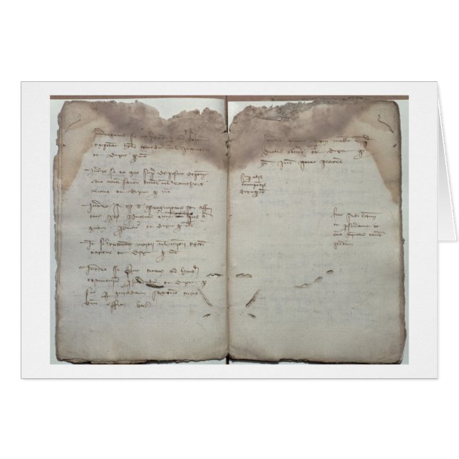 Mercantile documents, letter of acceptation van de (Voorkant Horizontaal)
