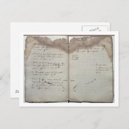 Mercantile documents, letter of acceptation van de briefkaart (Voorkant / Achterkant)