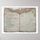Mercantile documents, letter of acceptation van de poster (Voorkant)