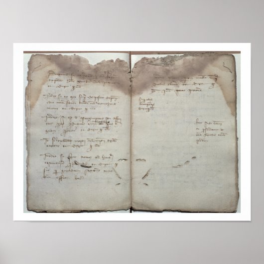 Mercantile documents, letter of acceptation van de poster (Voorkant)