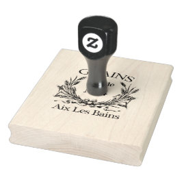 Mercantile Grains, Frans script Rubberstempel