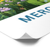 Mercantour Frankrijk Reisprint Poster (Hoek)