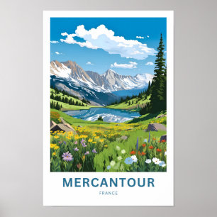 Mercantour Frankrijk Reisprint Poster