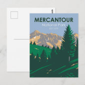 Mercantour National Park Frankrijk Briefkaart (Voorkant / Achterkant)