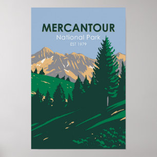 Mercantour National Park Frankrijk Poster