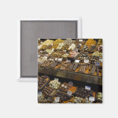 Mercat de Sant Josep, snoep voor chocolade Magneet (Voorkant / Achterkant)