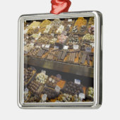 Mercat de Sant Josep, snoep voor chocolade Metalen Ornament (Links)