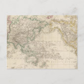 Mercators Projectie van de wereld Briefkaart (Voorkant)