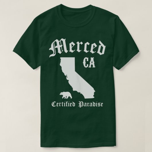 Merced CA Certified Paradise Merced Tanktop (Design voorkant)