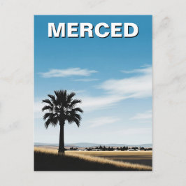 Merced California Central Valley Briefkaart