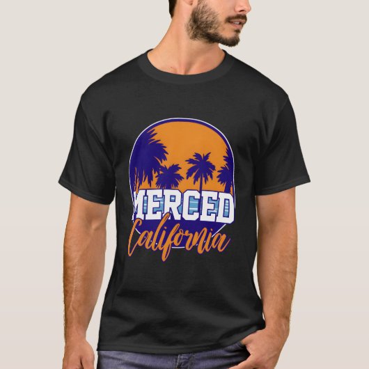 Merced California T-shirt (Voorkant)