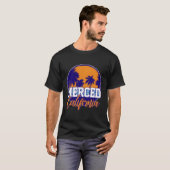 Merced California T-shirt (Voorkant volledig)