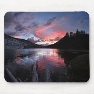 Merced Lake Sunset - Yosemite - Californië Muismat