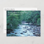 Merced River by Happy Isles, Yosemite, CA-Briefkaa Briefkaart (Voorkant / Achterkant)