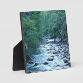 Merced River by Happy Isles, Yosemite, CA Fotoplaat (Voorkant)