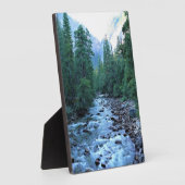 Merced River by Happy Isles, Yosemite, CA Fotoplaat (Zijkant)
