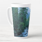 Merced River by Happy Isles, Yosemite, CA Latte Mok (Linkerhoek)