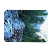 Merced River by Happy Isles, Yosemite, CA Magneet (Horizontaal)
