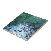 Merced River by Happy Isles, Yosemite, CA Tegeltje (Zijkant)