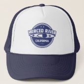 Merced River California Kayaking Trucker Pet (Voorkant)