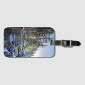 Merced River | Nationaal park Yosemite op Sunrise Bagagelabel (Voorkant (horizontaal))