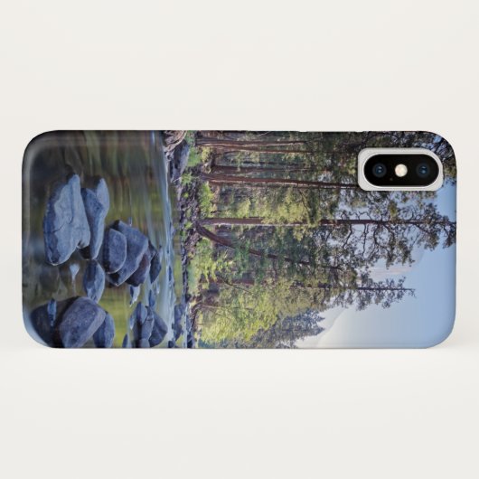 Merced River | Nationaal park Yosemite op Sunrise Case-Mate iPhone Case (Achterkant (horizontaal))