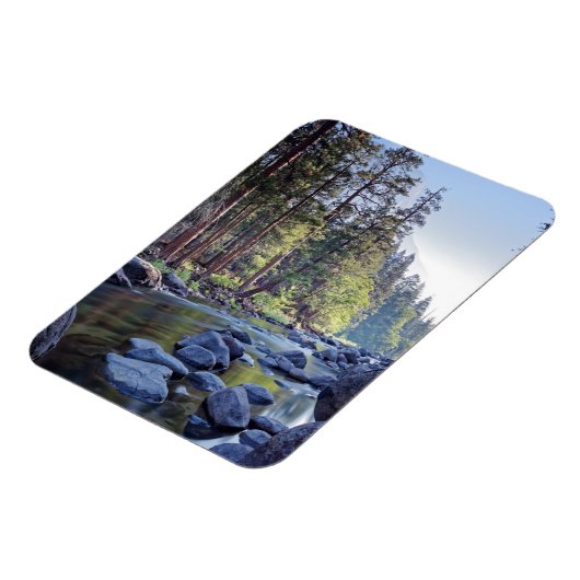 Merced River | Nationaal park Yosemite op Sunrise Magneet (Linkerzijde)