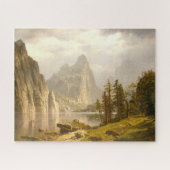 Merced River-Yosemite Valley, Albert Bierstadt Legpuzzel (Horizontaal)