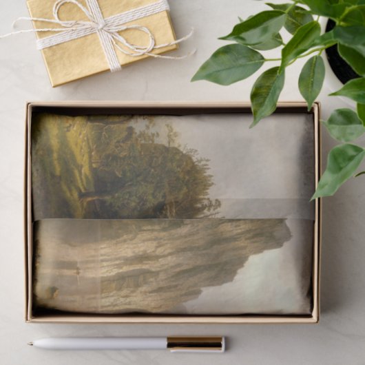 Merced River-Yosemite Valley, Albert Bierstadt Tissuepapier (Geschenk)