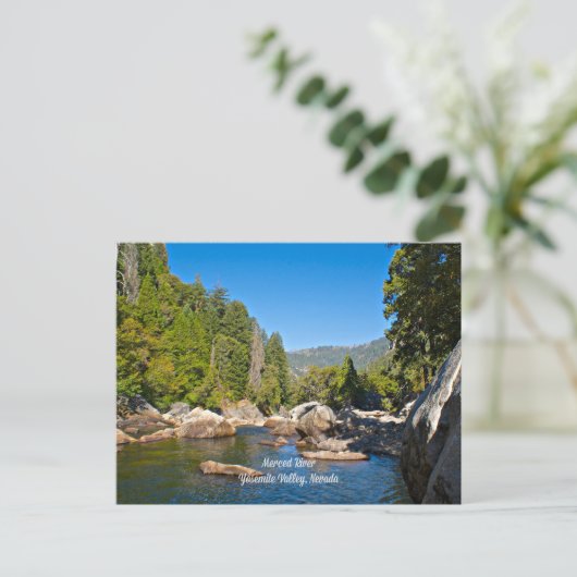 Merced River, Yosemite Valley Briefkaart (Staand voorkant)