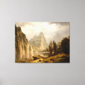 Merced River Yosemite Valley Canvas Afdruk (Voorkant)