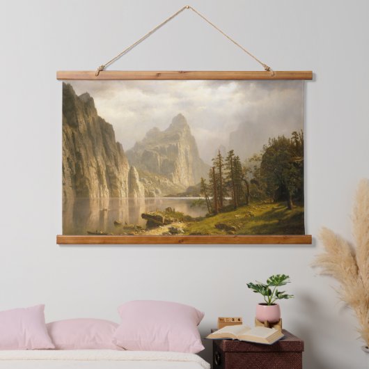 Merced River, Yosemite Valley Tapestry Hangend Wandkleed (Slaapkamer)