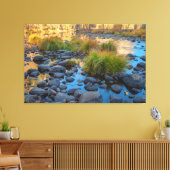 Merced Riverbed Canvas Afdruk (Insitu (Woonkamer))