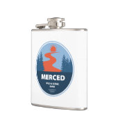 Merced Wilde and Schilderachtig River California Heupfles (Links)