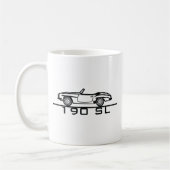 Mercedes 190 SL Type 121 Koffiemok (Links)