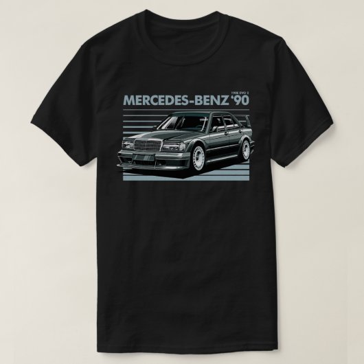 MERCEDES 190E T-SHIRT (Design voorkant)