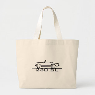 Mercedes 230 SL Type 113 Grote Tote Bag