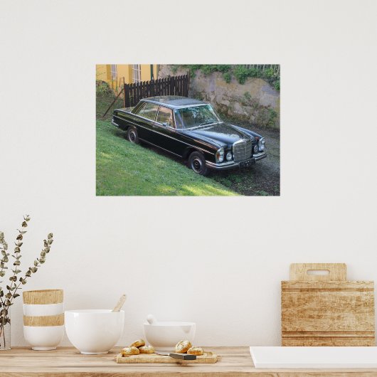 Mercedes 280SE W108 Poster (Keuken)